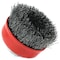 Forney Cup Brush, Crimped, 2-3/4 in x .014 in x 5/8 in-11 Arbor 72755 - alternate 2